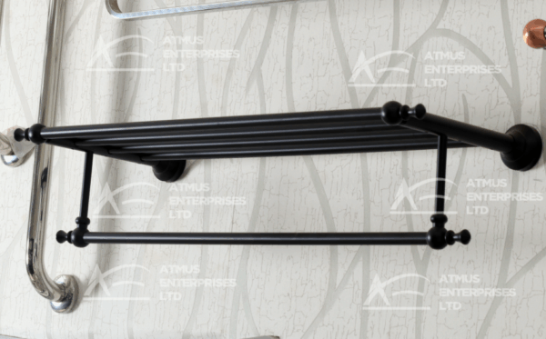 N167- Black Towel Rack(High density)