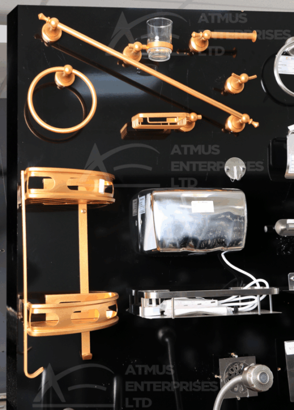 BRASS CLOACKROOM SET