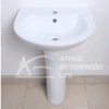 FRENCIA PB-828B Handwash Basin and Pedestal