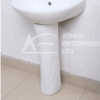 FRENCIA PB-828B Handwash Basin and Pedestal - Image 2