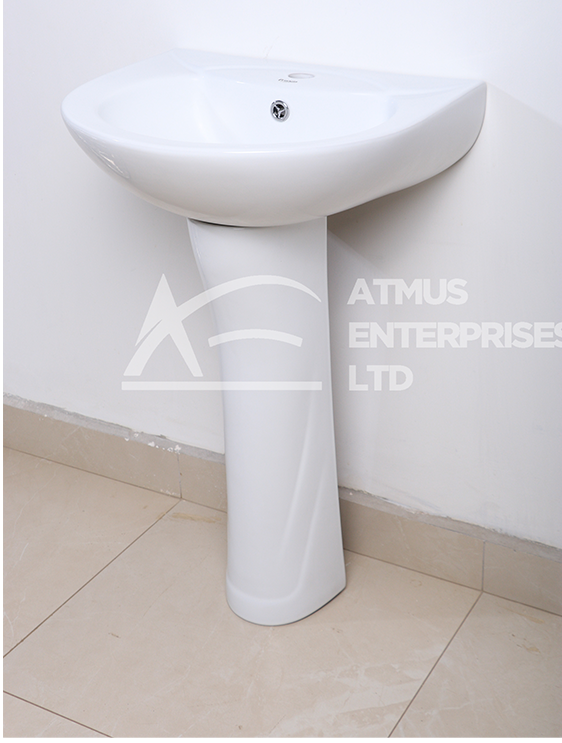 FRENCIA PB-828B Handwash Basin and Pedestal