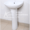 FRENCIA PB-326P Handwash Basin and Pedestal - Image 3