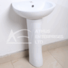 FRENCIA PB-326P Handwash Basin and Pedestal - Image 4