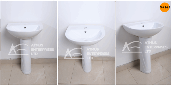 FRENSIA SINK AND PEDESTAL - Image 3