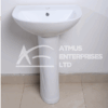 FRENCIA PB-778B Handwash Basin and Pedestal - Image 4