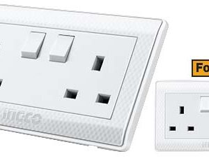 [HESST0213A] HESST0213A SOCKET 2 GANG