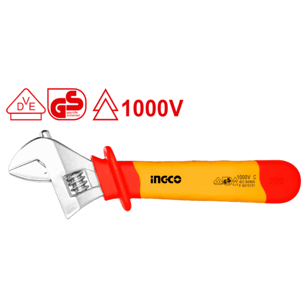 [HIADW101] HIADW101 INSULATED ADJUSTABLE WRENCH
