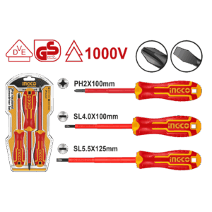 [HKISD0308] HKISD0308 INSULATED SCREWDRIVER SET