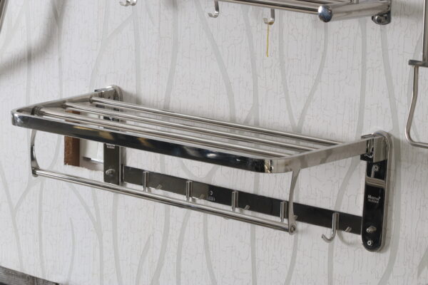 SHELF WITH RACK