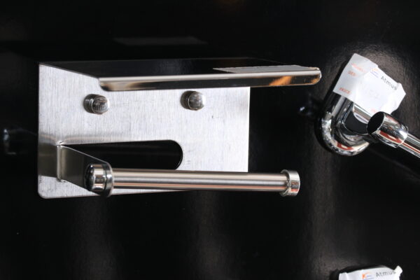 TISSUE HOLDER SILVER