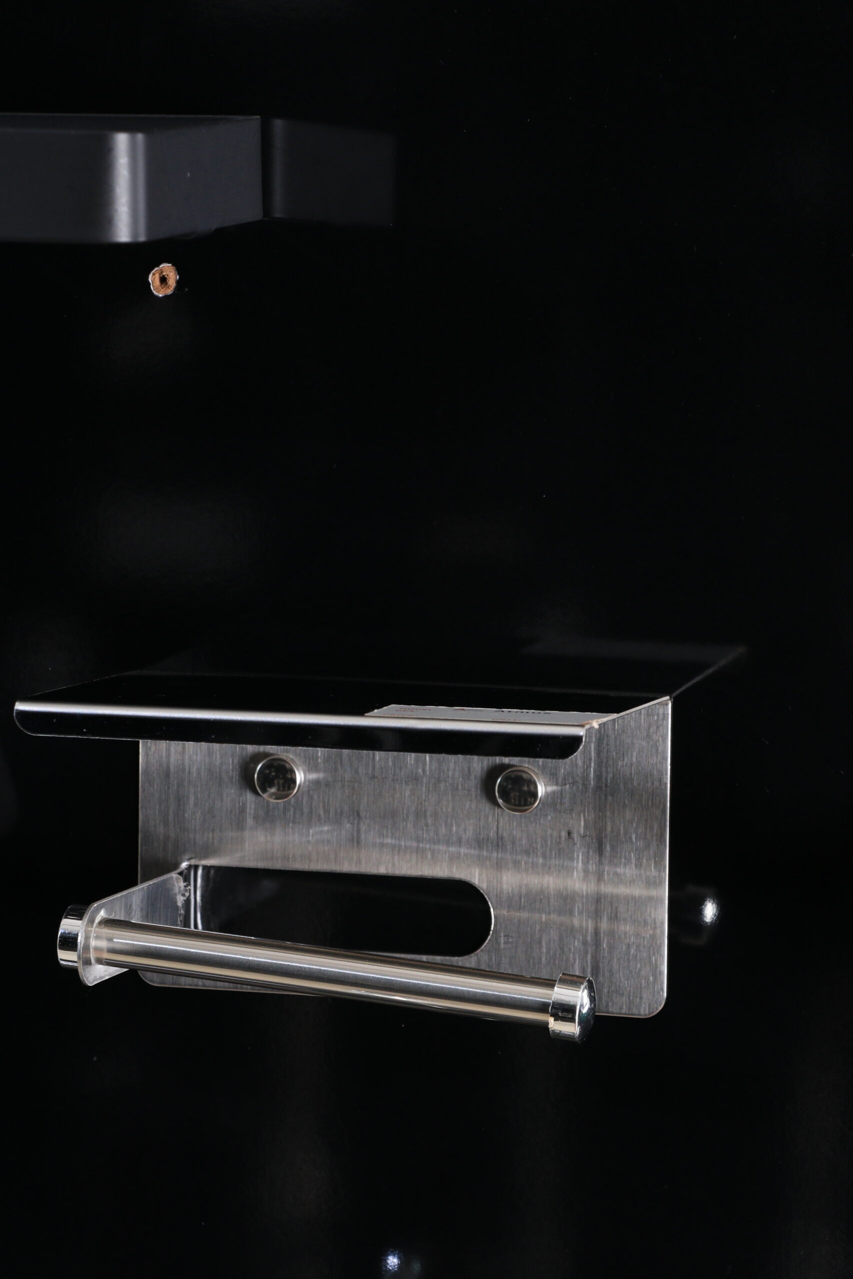 TISSUE HOLDER SILVER