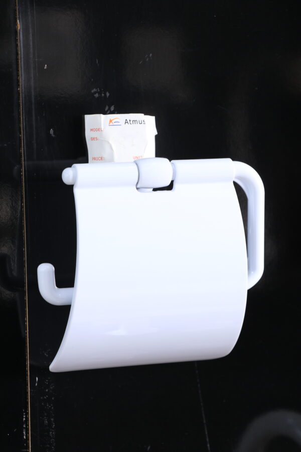 TISSUE HOLDER WHITE