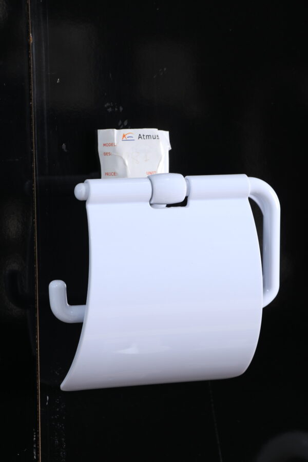 TISSUE HOLDER WHITE - Image 2