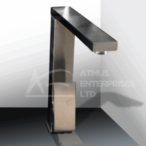 304 Square Kitchen Faucet Sink Mixer-Stainless Steel