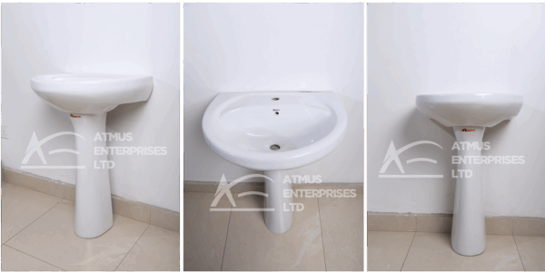 ORIENT CERAMICS SINK AND PEDESTAL