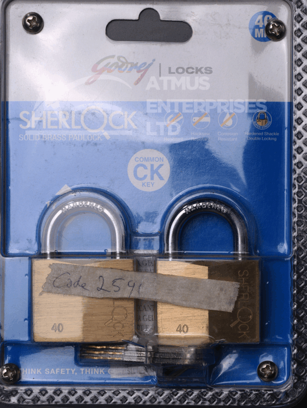 SHERLOCK 31.3MM 2595 PADLOCK