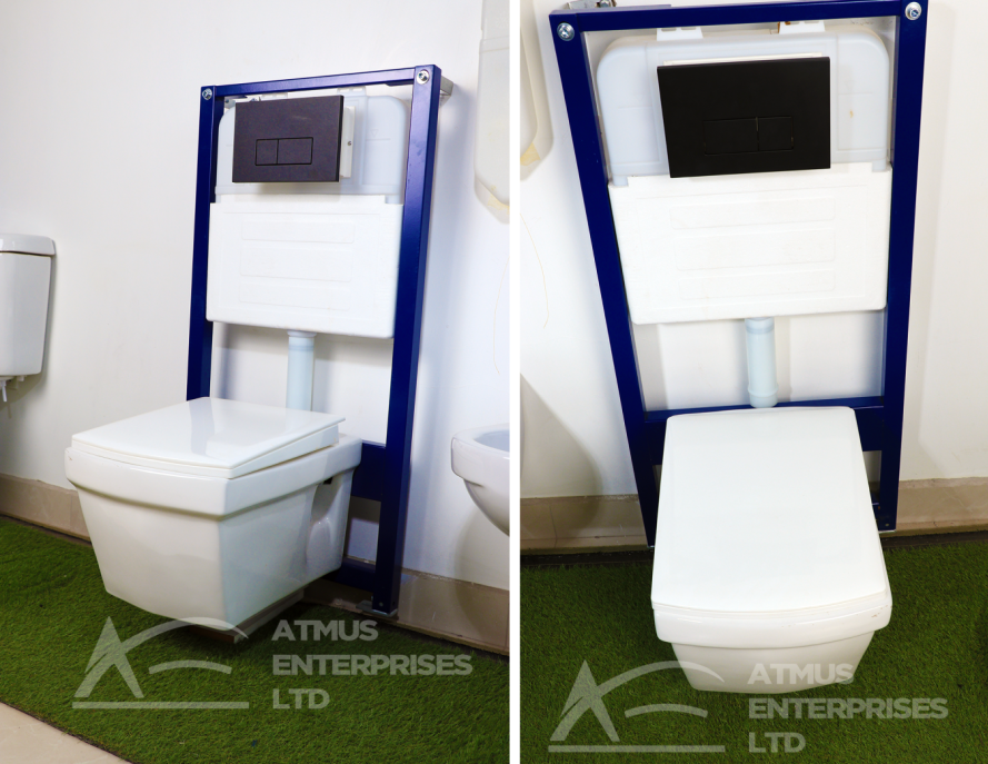Belmonte CRENZA Wall Hung Water Closet with In-wall cistern Combo Set