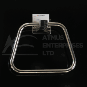 N144 Towel Ring-Square Base(SS304)