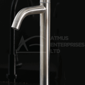 BS101H High Neck Curved-Nose basin Pillar Tap