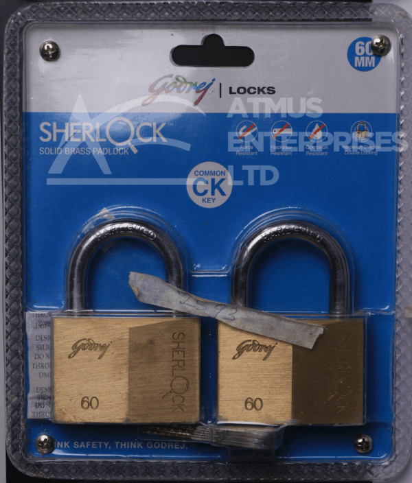 SHERLOCK 2593 60MM PADLOCK