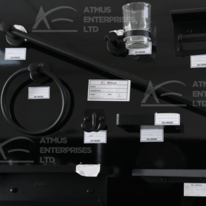 Set 6-Piece Bathroom set- Black