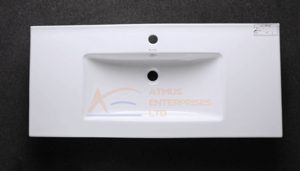 BUILDCOR Ceramic Basin 45.5cm by 102cm