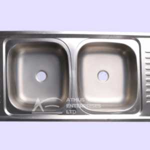 Double Bowl-Double Drain Kitchen Sink Long