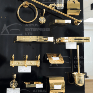 Set 7-Piece Bathroom set- Gold